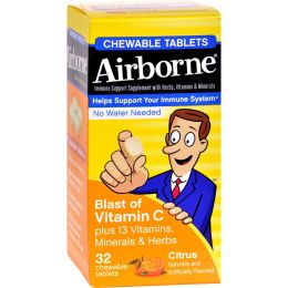 Airborne - Airborne Chew Tabs Citrus - 1 Each 1-32 CT