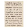 Nature's Answer - Organic Essential Oil - Grapefruit - 0.5 oz.