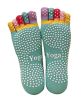Backless Socks Yoga Socks Socks For Women Sport Socks Green