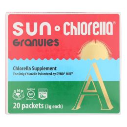 Sun Chlorella A Granules - 20 Individually Wrapped Packs