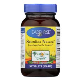 Earthrise Spirulina - 500 mg - 90 Tablets