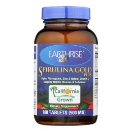 Earthrise Spirulina Gold Plus - 180 Tablets