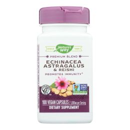 Nature's Way - Echinacea Astragalus and Reishi - 100 Capsules
