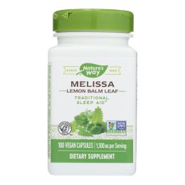 Nature's Way - Melissa Leaves - 100 Capsules