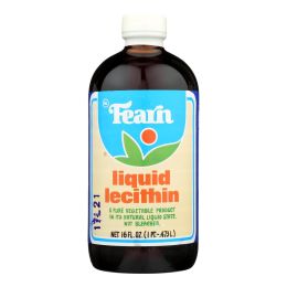 Fearn Liquid Lecithin - 16 fl oz - Case of 12