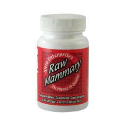 Ultra Glandulars Mammary - Raw - 60 Tablets