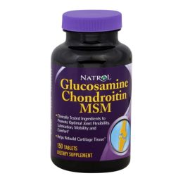 Natrol Glucosamine Chondroitin and MSM - 150 Tablets