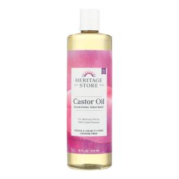 Heritage Products Castor Oil Hexane Free - 16 fl oz