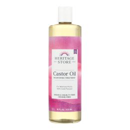 Heritage Products Castor Oil Hexane Free - 16 fl oz