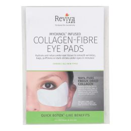 Reviva Labs - Collagen Fiber Contoured Eye Pads - Case of 6 - 3 Sets