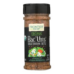 Frontier Herb Bac Uns - Organic - Vegetarian Bits - 2.47 oz - Case of 6