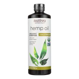 Nutiva Hemp Oil, Cold-Pressed  - 1 Each - 24 FZ