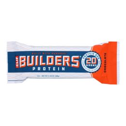 Clif Bar Builder Bar - Chocolate - Case of 12 - 2.4 oz