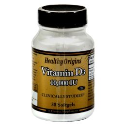 Healthy Origins Vitamin D3 - 10000 IU - 30 Softgels