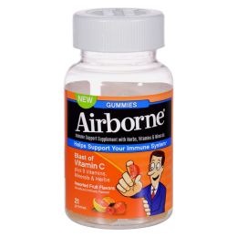 Airborne - Vitamin C Gummies for Adults - Assorted Fruit Flavors - 21 Count