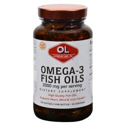 Olympian Labs Omega-3 Fish Oils - 2000 mg - 120 Softgels