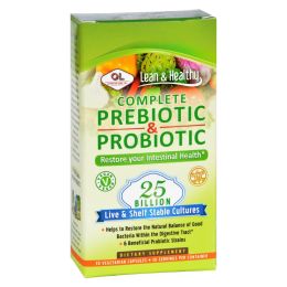 Olympian Labs Prebiotic and Probiotic - Complete - 30 Vegetarian Capsules